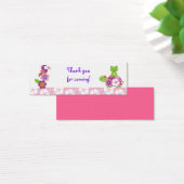Tropische Turtle Frog Goodie Bag Labels Cadeau Lab Mini Visitekaartjes (Bureau)