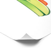 Tropische Tweets Papegaai Baby Jongen Perfect Poster (Hoek)