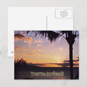 Tropische uitnodiging (Voorkant / Achterkant)