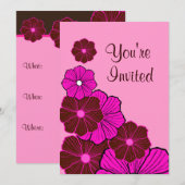 Tropische uitnodiging (Voorkant / Achterkant)