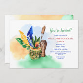 Tropische Uitnodiging Affaire (Voorkant / Achterkant)