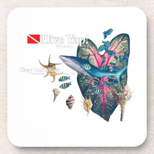 Tropische uitnodiging bier onderzetter (Voorkant)