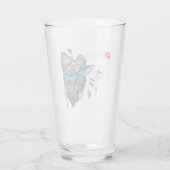 Tropische uitnodiging glas (Achterkant)