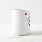 Tropische uitnodiging koffiemok (Center)