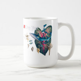 Tropische uitnodiging koffiemok