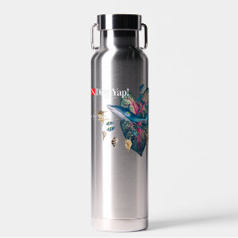 Tropische uitnodiging waterfles