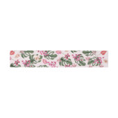 Tropische uitnodigingsbuikband uitnodigingen wikkel (Vlak)