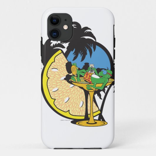 Tropische Vacatie Gecko Case-Mate iPhone Case (Achterkant)
