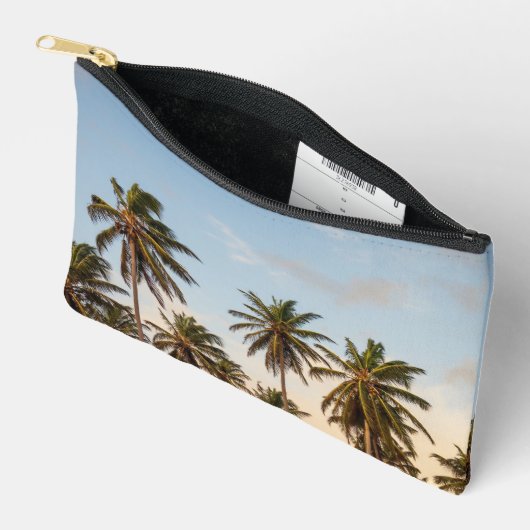 Tropische vakantie palmbomen etui (Open)