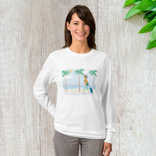 Tropische Vakantie Reiziger Fun Beach Reizen T-shirt