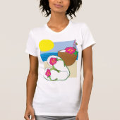 Tropische Vakantie Vrouwen T-shirt (Voorkant)