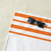 Tropische vakbond voor zomervakantie strandlaken (In situ)