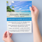 Tropische ventilatie, reisagent Advert Flyer (Hand)