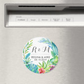 Tropische ventilator en lederen Wreater Spring Wed Magneet (Insitu (Vaatwasser))