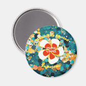 Tropische ventilator magneet (Voorkant / Achterkant)