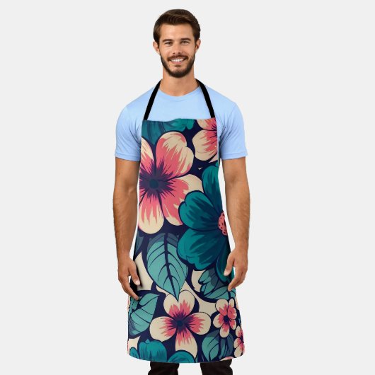 Tropische ventilator schort (Gedragen)