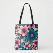Tropische ventilator tote bag (Voorkant)