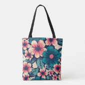 Tropische ventilator tote bag (Achterkant)