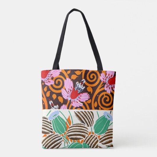 Tropische ventilator tote bag (Achterkant)