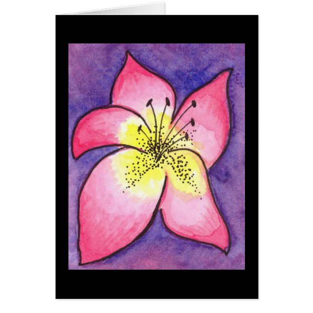 Tropische ventilatorkaart (Voorkant)