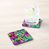 Tropische ventilatormix Thunder_Cove Bier Onderzetter (Rechterzijde)