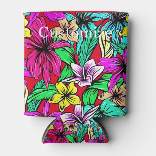 Tropische ventilatormix Thunder_Cove Blikjeskoeler (Voorkant)