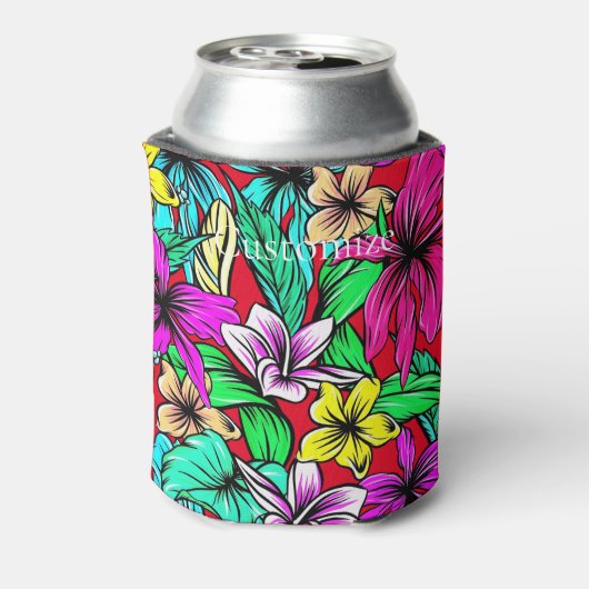 Tropische ventilatormix Thunder_Cove Blikjeskoeler (Blikje Achterkant)