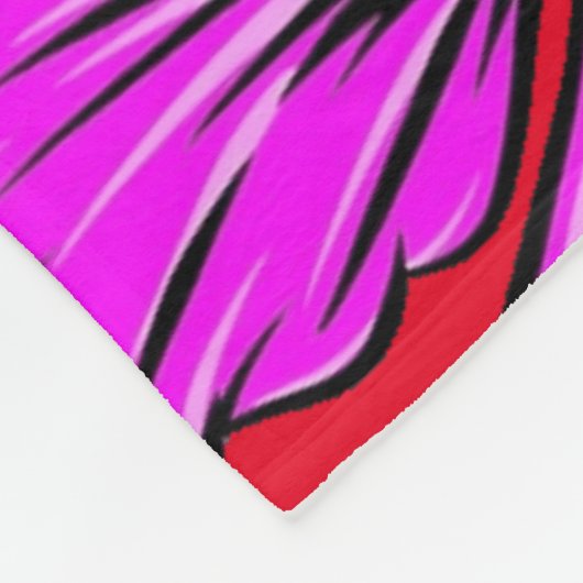 Tropische ventilatormix Thunder_Cove Fleece Deken (Hoek)