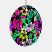 Tropische ventilatormix Thunder_Cove Keramisch Ornament (Rechts)