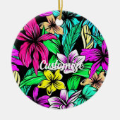 Tropische ventilatormix Thunder_Cove Keramisch Ornament (Voorkant)