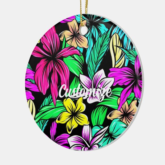 Tropische ventilatormix Thunder_Cove Keramisch Ornament (Links)