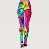 Tropische ventilatormix Thunder_Cove Leggings (Achterkant)