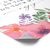 Tropische ventilatorschoen voor afdrukken poster (Hoek)