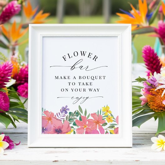 Tropische ventilatorschoen voor afdrukken poster