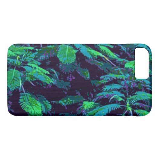 Tropische verbinding Case-Mate iPhone case (Achterkant (Horizontaal))