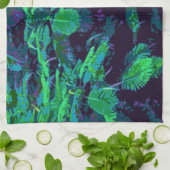 Tropische verbinding theedoek (Gevouwen)