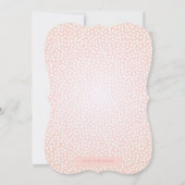 Tropische verjaardagsuitnodiging kaart (Achterkant)