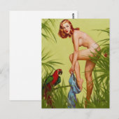 Tropische verkleining briefkaart (Voorkant / Achterkant)