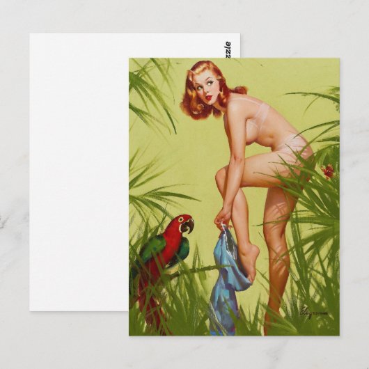 Tropische verkleining briefkaart (Voorkant / Achterkant)