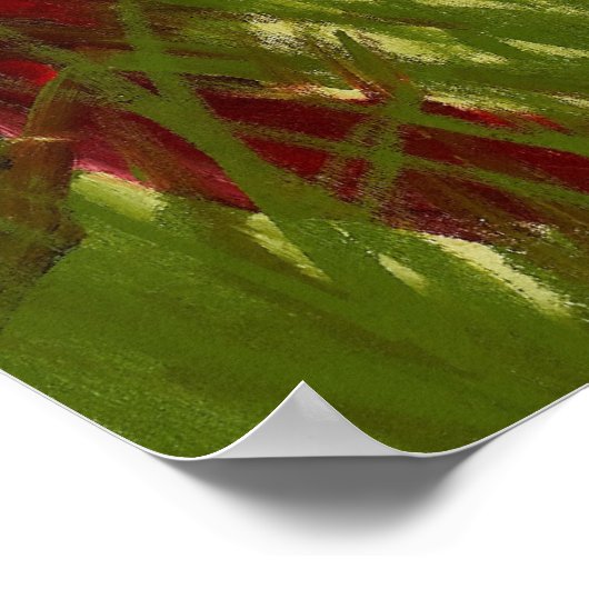 Tropische verkleining poster (Hoek)