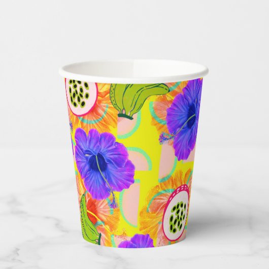 Tropische vertraging papieren bekers (Links)