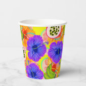 Tropische vertraging papieren bekers (Voorkant)