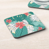 Tropische Vibe Bier Onderzetter (Linkerzijde)