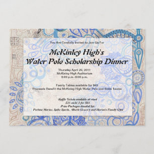 Tropische Vibe Fundraiser Business Luncheon - Kaart