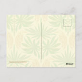 Tropische Vibe Palm Patroon Vriendschap Briefkaart (Achterkant)