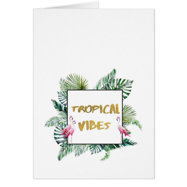 Tropische vibes (Voorkant)