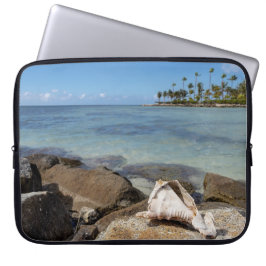 Tropische vibes Aruba Laptop Sleeve