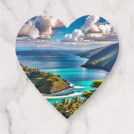 Tropische vibes bedankjes labels