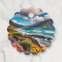 Tropische vibes bedankjes labels