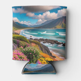 Tropische vibes blikjeskoeler